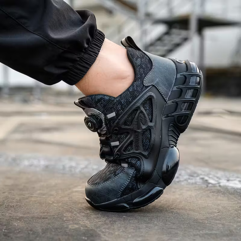 Predatör® Otomatik Bağcıklı Çelik Burunlu İş Ayakkabısı