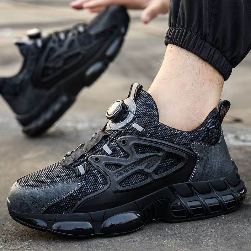 Predatör® Otomatik Bağcıklı Çelik Burunlu İş Ayakkabısı