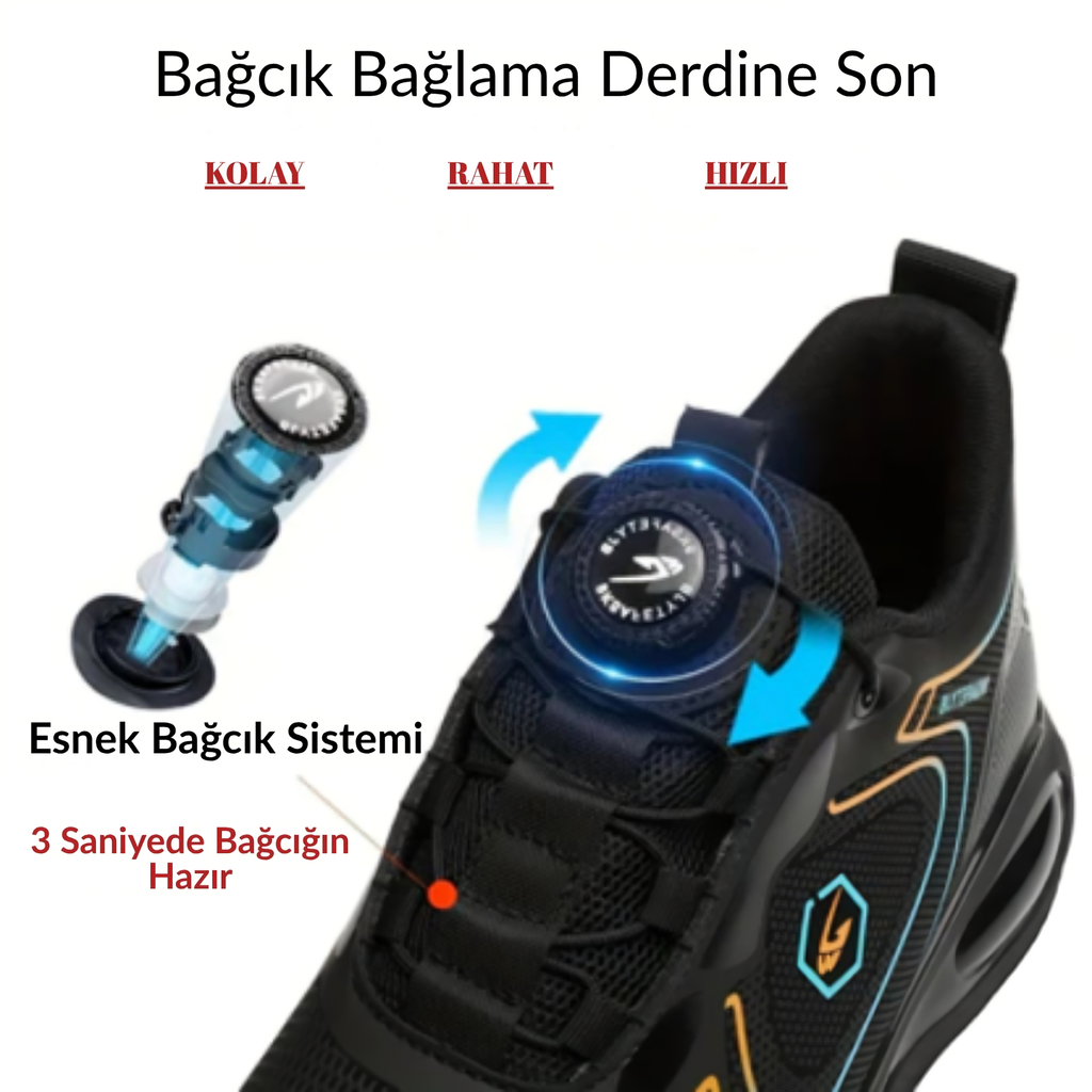 Guardian® Su Geçirmez Konforlu İş Ayakkabısı